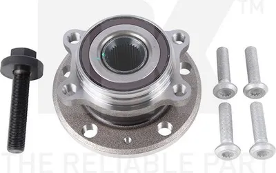 Obrázok produktu pre Ložisko Predného Kolesa Vw A3/Golf5/Octavia/Altea/Passat 06- S Nábojom Pre Brzdový Kotúč 288 Mm 4 Stredy Hore.