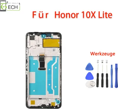 Produktbild von Für Huawei honor 10X Lite LCD Display mit Rahmen Touchscreen Bildschirm
