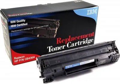 Immagine prodotto di Cartuccia di toner nero IBM HP CB436A compatibile