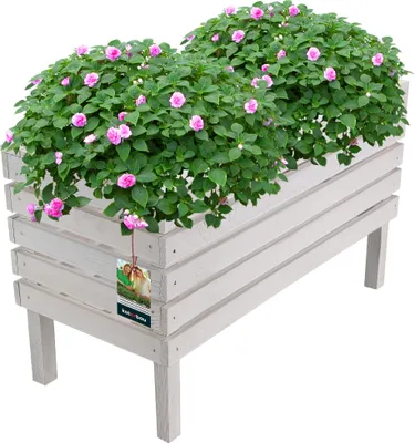 Klippehop Hochbeet 120x40x50cm Lila - Mit Verstärkungsstäben Für Garten & Balkon