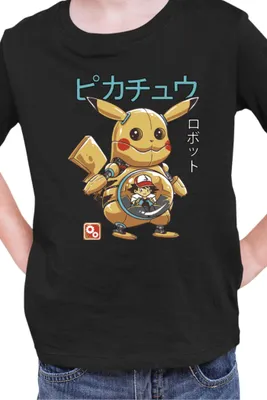 Produktbild von Kinder T-Shirt Japan Manga Anime Comics Pokemon 042, / Schwarz