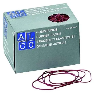 Produktbild von ALCO Gummiring 741 85mm Kautschuk rot 500g/Pack.