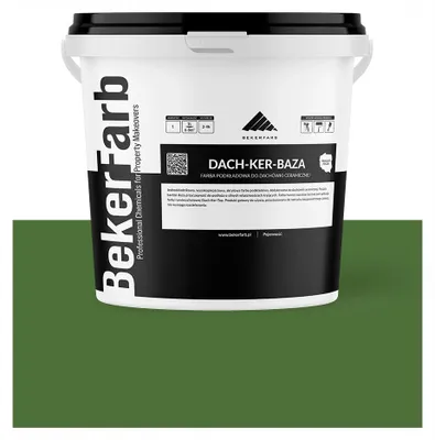 Produktbild von Grundierung für Dachziegel aus Ton, Farbe: Bekerfarb Grün, 5 Liter