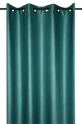 Obrázek produktu pro STOF | Záclona - 140x260 cm - Zelená - Elegantní design - Vysoce kvalitní tkanina - Praktická očka