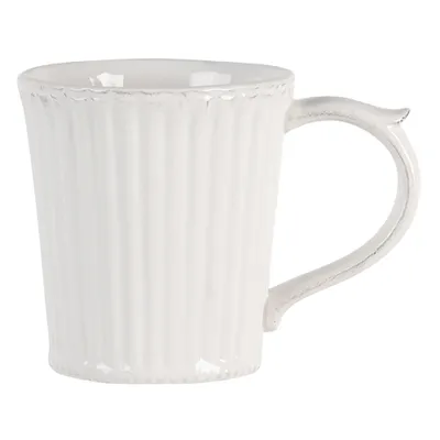 Obrázok produktu pre Hrnček Clayre & Eef 250 ml biely dolomitový okrúhly