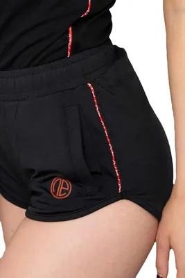 Zdjęcie produktu dla Spodenki sportowe damskie One Athletic Payton, kolor czarny, rozmiar M (UK)