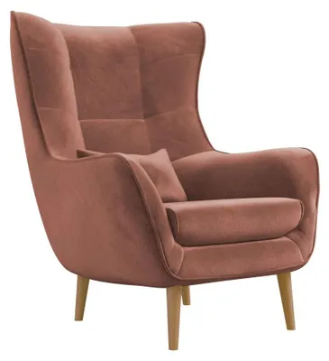 Produktbild von MIRJAN24 Polstersessel Estjano, Ohrensessel, Relaxsessel, Stilvoll Wohnzimmer Sessel (Farbe: Kronos 29)