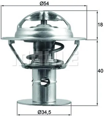 Immagine prodotto di Termostato, Kühlmittel MAHLE TX 180 86D