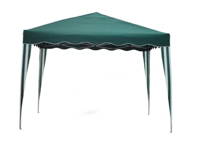 Image de Tente de jardin pliante 3x3m, verte