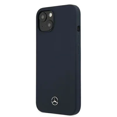 Produktbild von Mercedes Mehcp13Ssilna Iphone 13 Mini 5,4 Granatowy/Navy Hardcase Silikon Linie