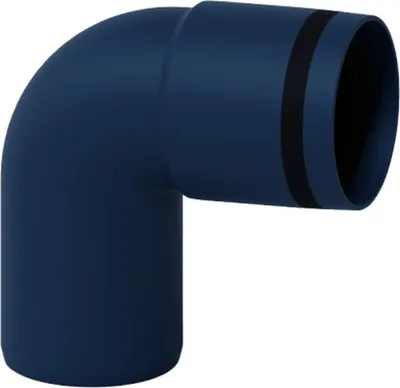 Produktbild von Poloplast POLO-KAL XS, Bogen, DN 50, 87°, 1 Stk.