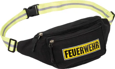 Produktbild von Bauchtasche Feuerwehr schwarz
