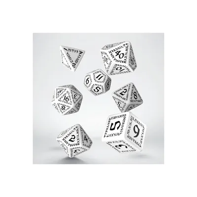 Immagine prodotto di Set di cubi runici nero / bianco (7)