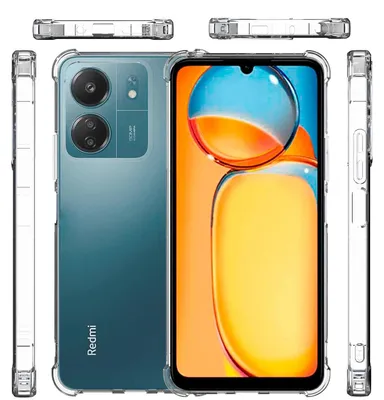 Obrázek produktu pro Pro Xiaomi Redmi 13C shock TPU protective mobile phone case Cover Etui Transparent