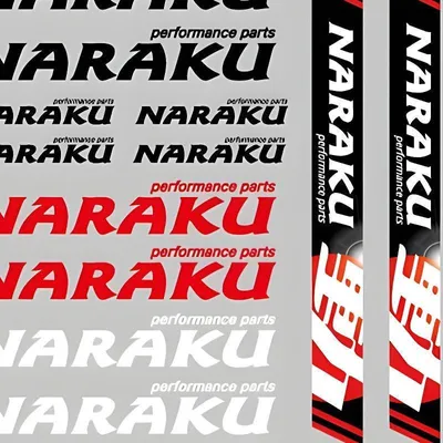 Immagine prodotto di Set di adesivi Naraku 29,7x21cm 30 pezzi trasparenti