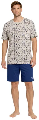 Immagine prodotto di Pigiama estivo corto da uomo in cotone Kisses&Love KL30000