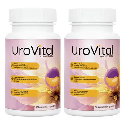 Produktbild von 2x UroVital – Unterstützung der Harnwege, 30 Kapseln