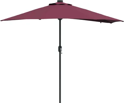Produktbild von vidaXL Garten-Sonnenschirm Bordeauxrot 294 x 150 x 223 cm