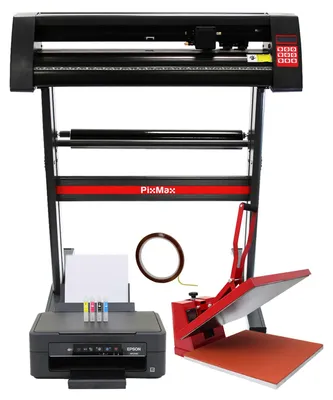 Produktbild von 50-cm-Klapppresse, 720-mm-Vinylschneider und Drucker
