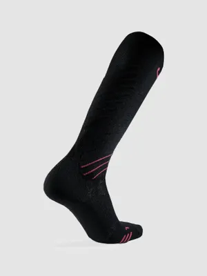 Zdjęcie produktu dla Skarpety narciarskie damskie UYN One Comfort Fit S100315B093 - czarne/różowe, rozmiar 35/36