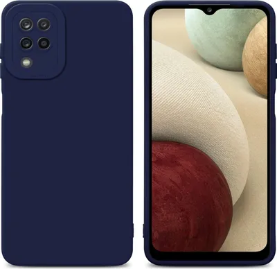 Image de Cadorabo Housse pour Samsung Galaxy A12 / M12 Housse de protection en bleu TPU Silicone Etui Case Housse pour téléphone portable