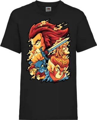 Obrázok produktu pre Detské tričko Kid Thundercats 01, 5-6 Rok - 116 / čierna