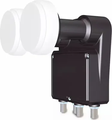 Produktbild von Inverto IDLB-QUDM21-MNOO6-8PP Quad Mono-Block LNB 23mm 0,2dB 6° für Astra 19.2° und Hotbird 13°