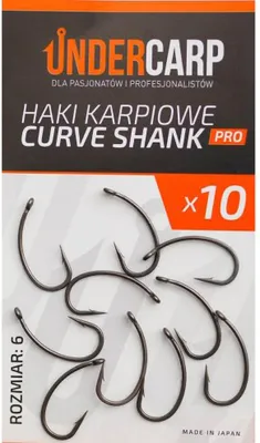 Image de Under Carp Curve Shank Pro Hooks ohne Widerhaken - 6