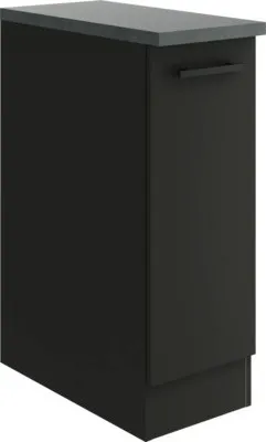 Produktbild von Optifit Auszugunterschrank Madrid420 BxTxH 30 x 60 x 84,8 cm anthrazit matt zerlegt KUMA UAFZ306-9+