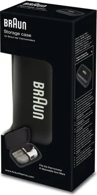 Image de Thermomètre auriculaire ThermoScan de Braun Étui de protection Rangement Medical