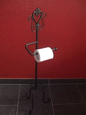 Produktbild von Toilettenrollenständer,WC-Rollenständer,Rollenhalter,Landhaustil,Eisen
