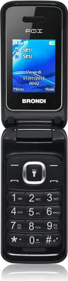Obrázok produktu pre Brondi Fox, Flip, Dual SIM, 4,5 cm (1.77"), 1,3 MP, 600 mAh, Čierna
