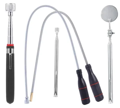 Teleskop-Magnetwerkzeug-Set, 5-teilig, flexibel, 300 g