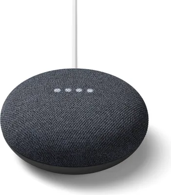 Produktbild von Google Nest Mini 2. Gen. Lautsprecher Smart Home mit Sprachsteuerung Anthazit