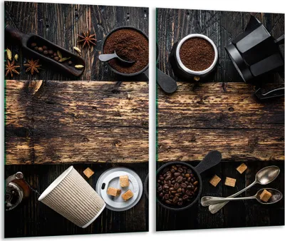 Image de Plaques de recouvrement pour cuisinière 2 pièces 30x52 Couverture de plaque vitrocéramique Cuisine