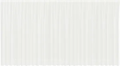 Produktbild von vidaXL Spitzenvorhang mit Vorhängen Weiß 750 x 240 cm Polyester