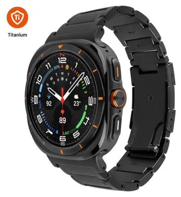 Obrázek produktu pro Titanový řemínek FIXED Titanium Strap pro smartwatch Samsung Galaxy Watch Ultra – Přírodní Titan