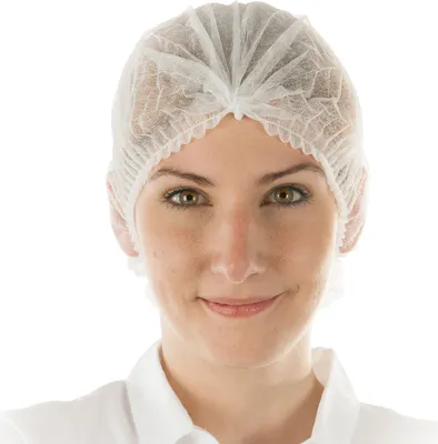 Produktbild von Franz Mensch unisex Klipphauben light weiß Groesse Mittel 100 St.