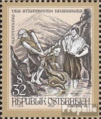 Produktbild von Briefmarken Österreich 1999 Mi 2300 (kompl.Ausg.) gestempelt Freimarke
