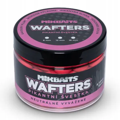 Zdjęcie produktu dla Mikbaits Boilie Wafters 150ml 12mm Spicy Plum