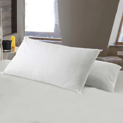 Produktbild von Kopfkissen Dmunar, Ergonomisches Kissen „Seife“ aus perforiertem Memory-Schaum, 100 % hergestellt in Italien, hypoallergen und atmungsaktiv, 71h41h15 cm, einzeln