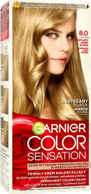 Produktbild von Garnier Color Sensation Colorationscreme 8.0 Hellblond - Strahlendes Hellblond, 1 Packung