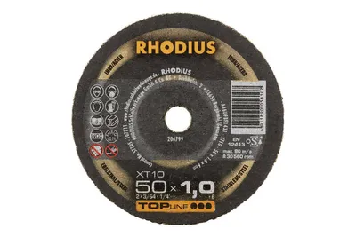 Obrázek produktu pro RHODIUS Extra tenký mini řezný kotouč XT10 MINI 50 x 1,0 x 6,00 TOPline