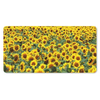 Produktbild von MuchoWow® Schreibtischunterlage Sonnenblume - Blumen - Natur 80x40 cm - XXL Mauspad - Gaming Mauspad