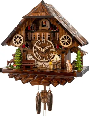 Immagine prodotto di Engstler - 4441_QM - Orologio a cucù - Quarzo - Noce - con musica - 31 cm