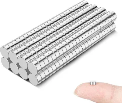 Produktbild von Kleine starke Neodymium-Magneten 4x2mm, für Whiteboards, Pinnwände, Türen