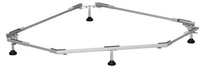 Immagine prodotto di BetteFloor Caro Système de pieds pour receveurs de douche, 1000x1000mm, B51-3164, B51-3164