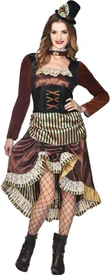Produktbild von Steampunk Lady Yvette Damenkostüm