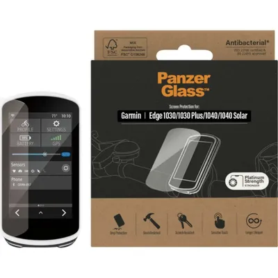 Produktbild von PanzerGlass ® Garmin Edge 1030 | 1040 - Anti-Glare | Displayschutz Glass, Garmin, Garmin - Edge 1030, Garmin - Edge 1030+, Garmin - Edge 1040, Trockene Anwendung, Kratzresistent, Schockresistent, Transparent, 1 Stück(e)