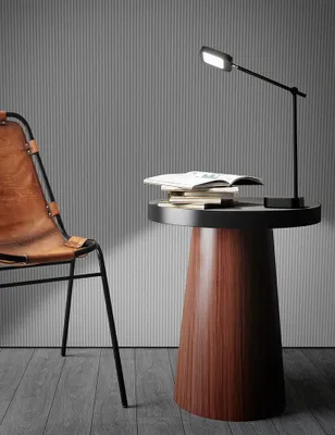 Zdjęcie produktu dla Nowoczesna metalowa lampa biurkowa Icon Black Led